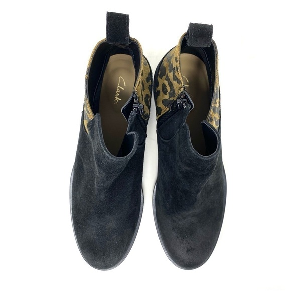 Clarks Women's Memi Zip Leopard Print 26163531 - Picture 4 of 7